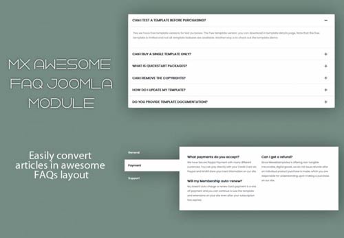 Awesome Faq Modulo Joomla