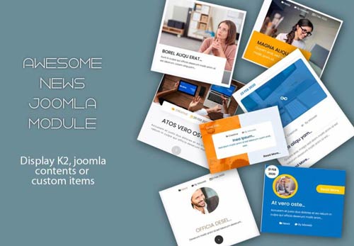 Awesome News modulo Joomla