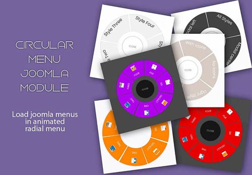 Circular Menu Modulo Joomla