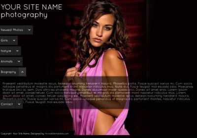 Gallery html template