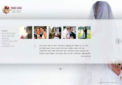 Wedding html template