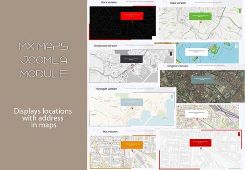 Maps joomla module