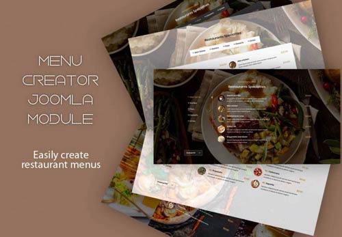 Menu Creator Joomla Module