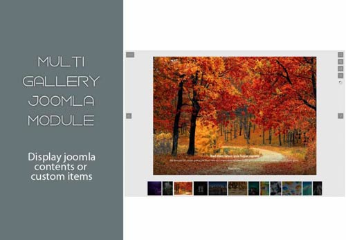 Multi gallery joomla module