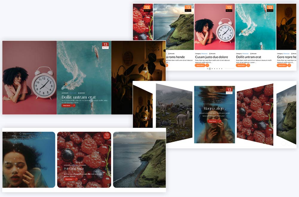 Content swiper joomla module settings